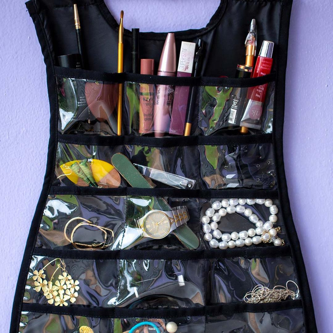 Glamour Grid Hanging Jewelry Organizer