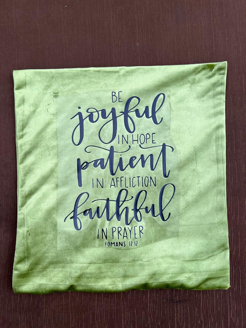 Radiant Faith Cushion Cover