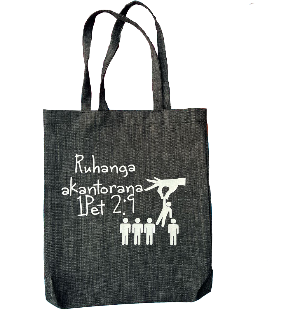 Ruhanga Akantorana - Grey Tote Bag