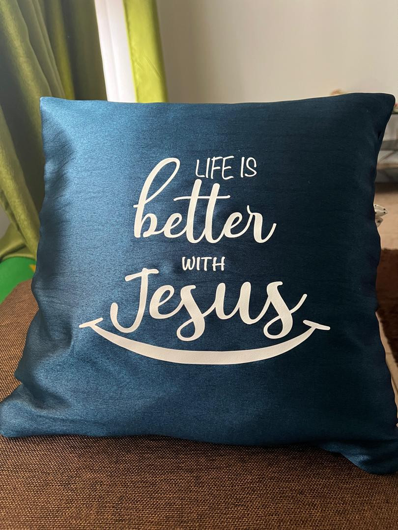 Rejoice Always Decorative Pillow