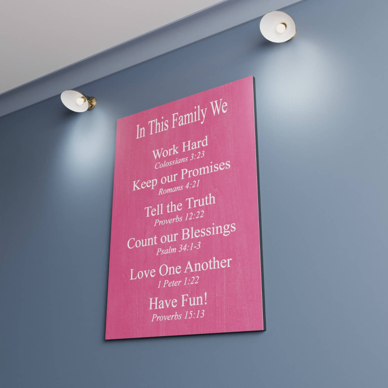 Courageous Heart Wall Plaque